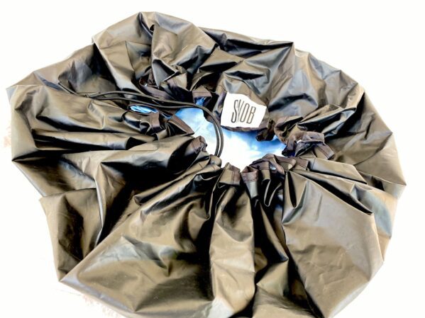 XL Satin Lined Shower Cap - Image 3