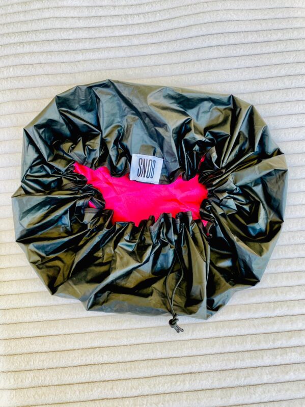 XL Satin Lined Shower Cap - Image 2