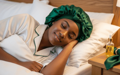 How to Use a Hair Bonnet for Healthier Hair Overnight